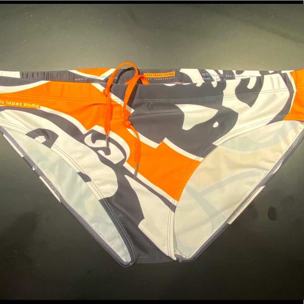 Chris Lopez studios Ft Lauderdale mens swim brief XXL 38-40